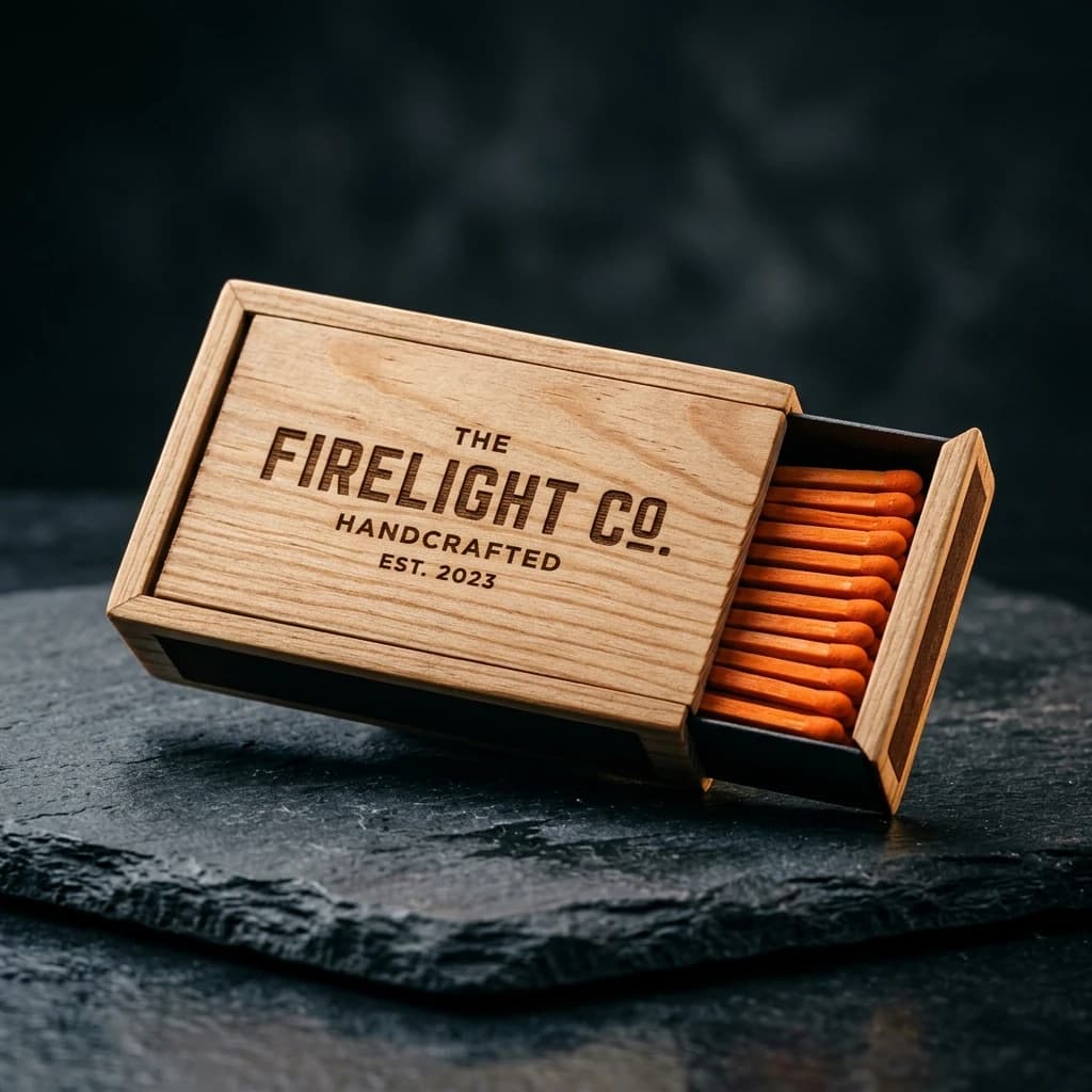 Korek Api Kayu Premium (Pine Matchbox)